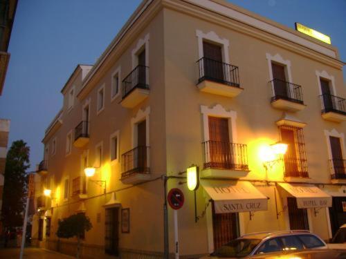 Hotel Santa Cruz Los Palacios Y Villafranca Exteriér fotografie